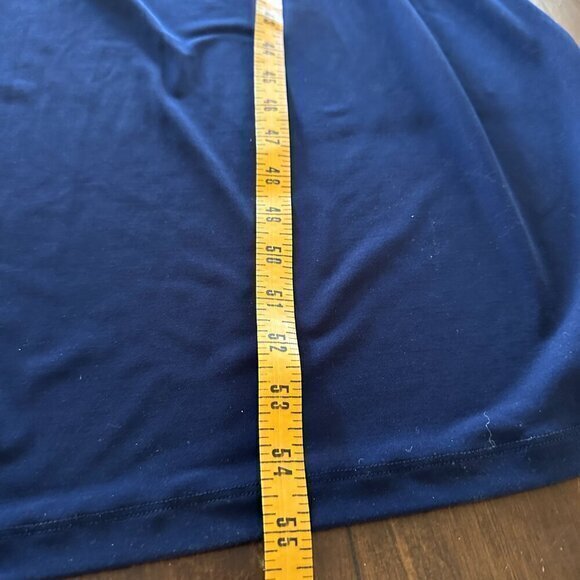 New York & Co Navy Blue‎ Long Dress   Size Medium - Picture 8 of 9